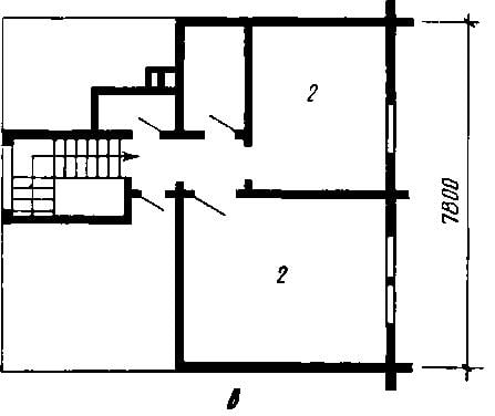 Мансардный трехкомнатный дом в Волоколамске Московской области — типовой проект 146-214-4 (жилая площадь 42 м2, общая — 86 м2) — план