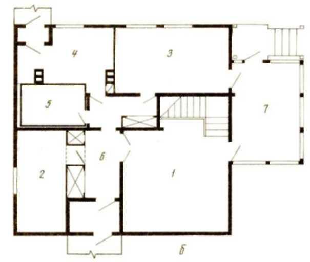 Мансардный четырехкомнатный дом в пос. Запрудное Нижегородской области — типовой проект 146-209-9 (жилая площадь 52,68 м2, общая — 96,26 м2)